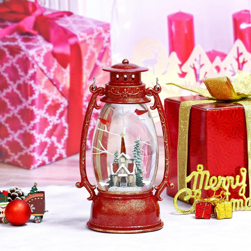 The Holiday Aisle® Christmas Snow Globes, USB Or Battery Operated